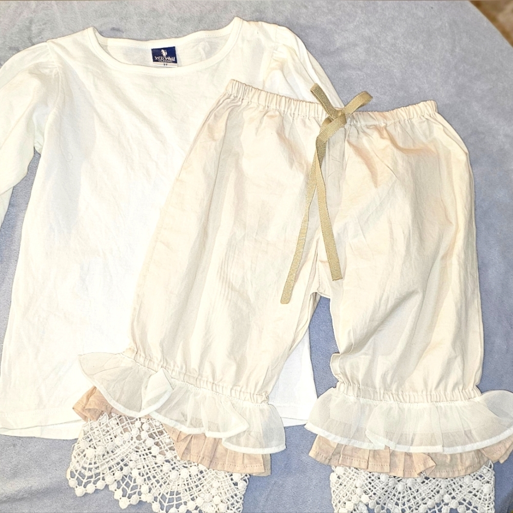 Well dressed wolf matching set sz 3T